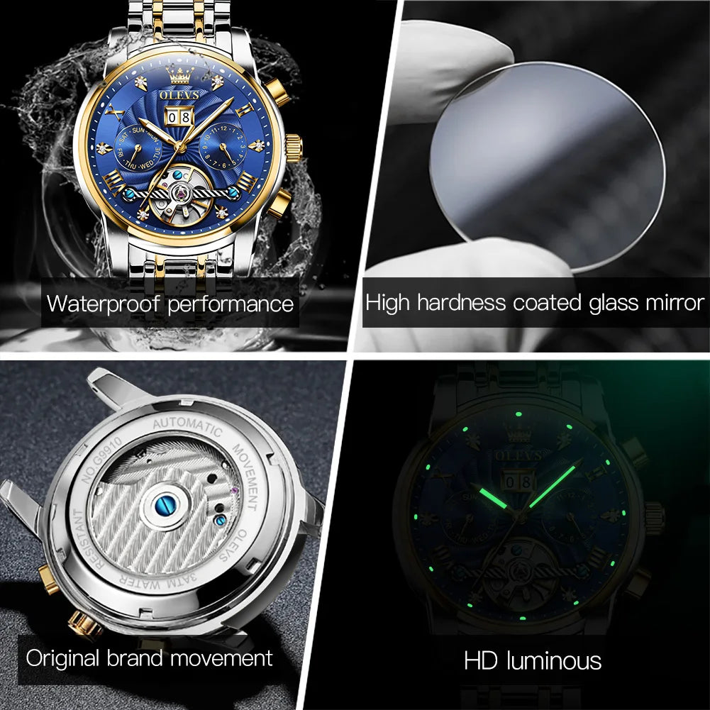 Dark Fenix Olevs Imperial Automatic Watch