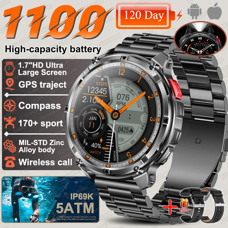 Smartwatch Militar Dark Fenix T-Rex 3 Pro Ultra GPS
