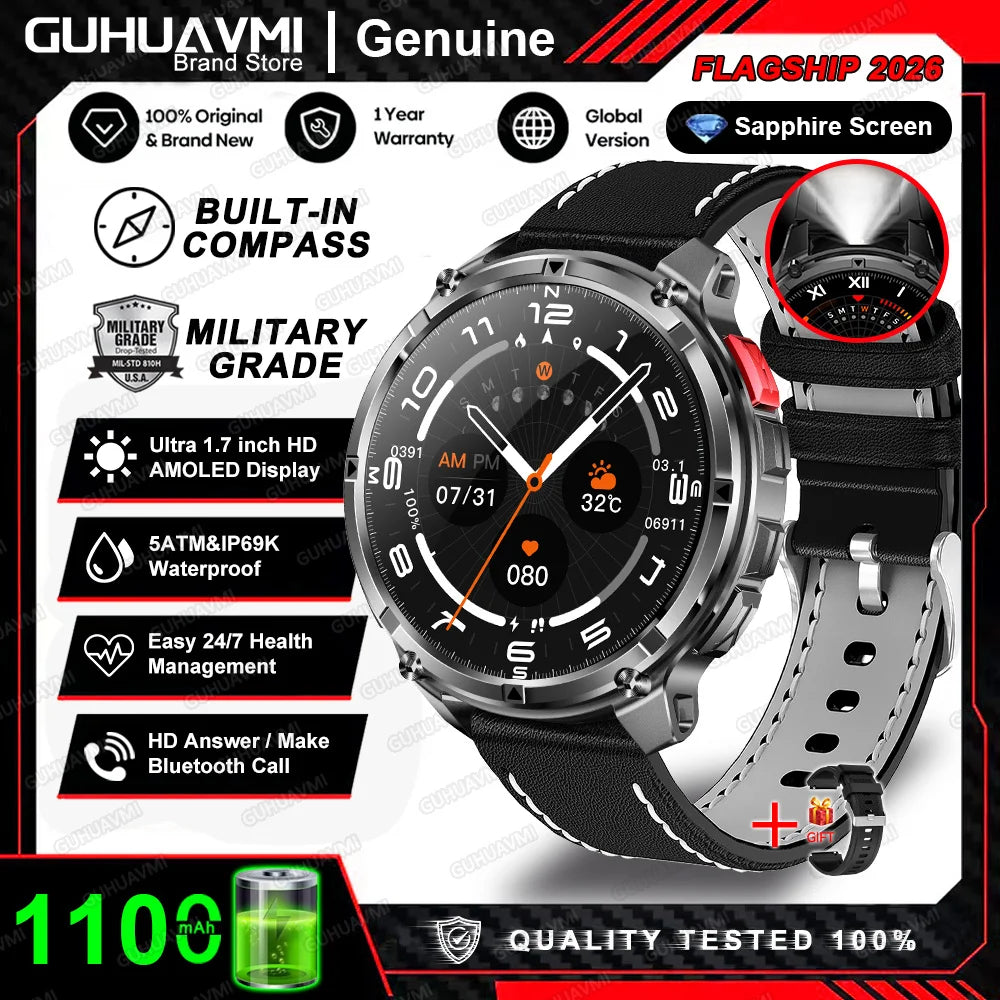 Smartwatch Dark Fenix T-Rex Ultra Militar GPS 1100mAh