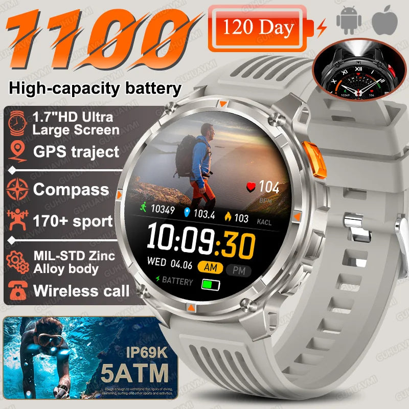 Smartwatch Militar Dark Fenix T-Rex 3 Pro Ultra GPS