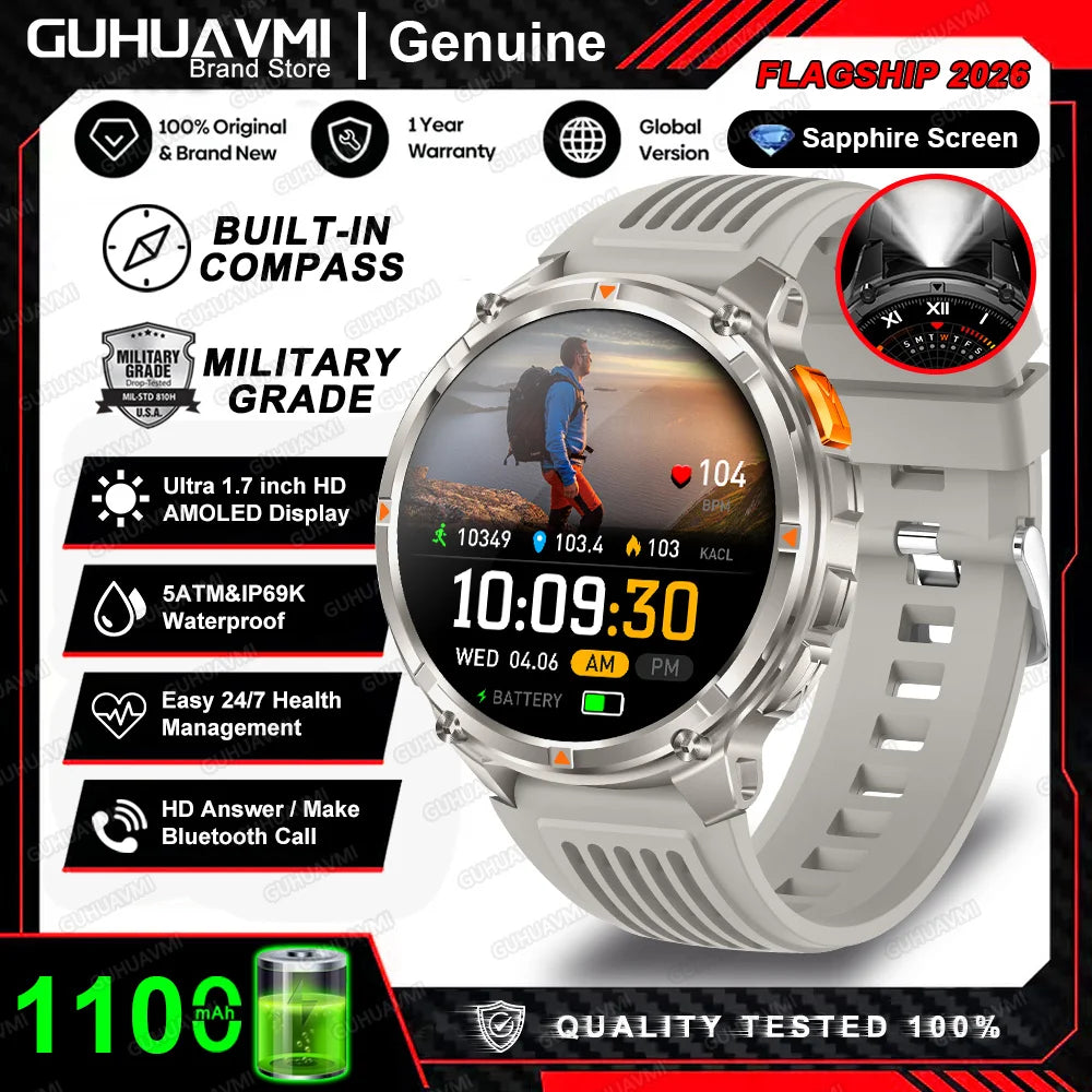 Smartwatch Dark Fenix T-Rex Ultra Militar GPS 1100mAh