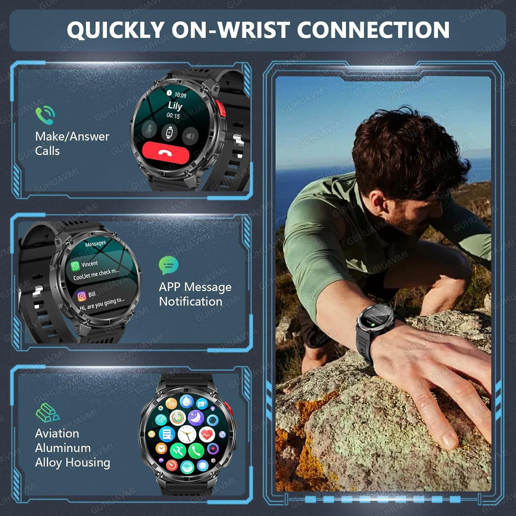 Smartwatch Dark Fenix T-Rex Ultra Militar GPS 1100mAh