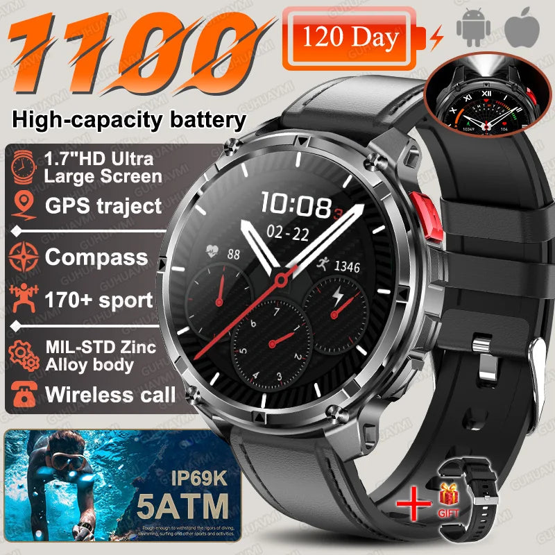 Smartwatch Militar Dark Fenix T-Rex 3 Pro Ultra GPS
