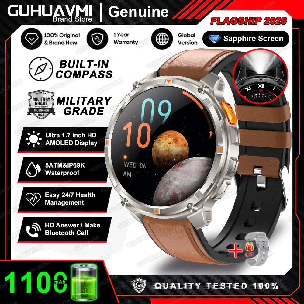Smartwatch Dark Fenix T-Rex Ultra Militar GPS 1100mAh