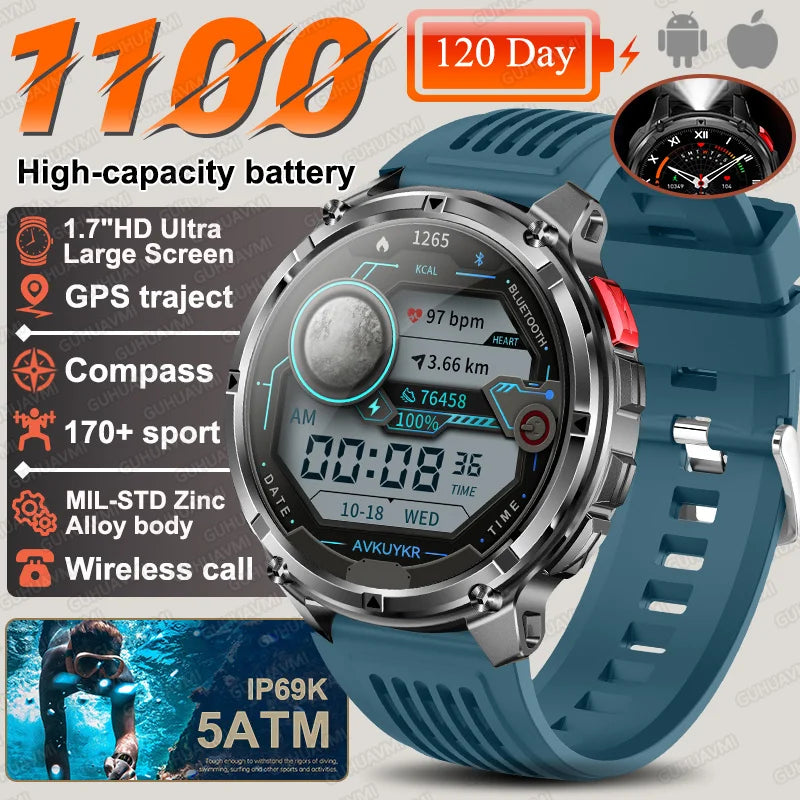 Smartwatch Militar Dark Fenix T-Rex 3 Pro Ultra GPS