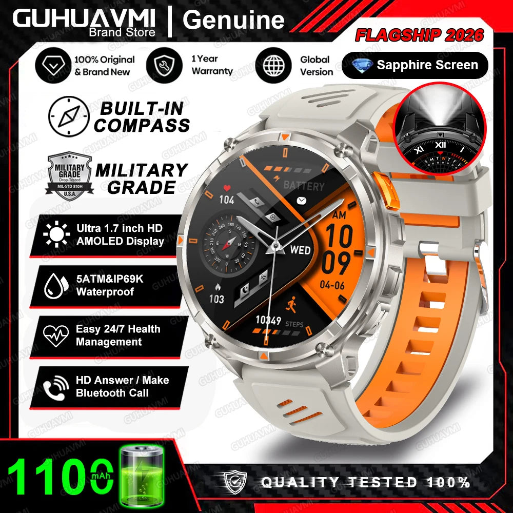 Smartwatch Dark Fenix T-Rex Ultra Militar GPS 1100mAh