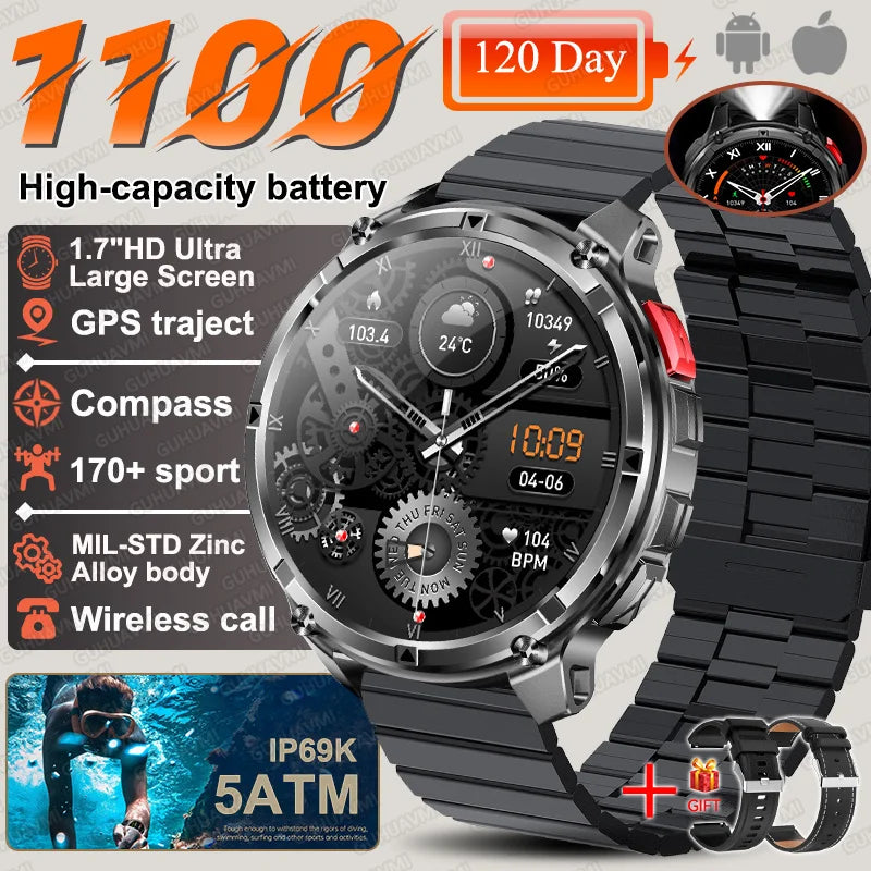 Smartwatch Militar Dark Fenix T-Rex 3 Pro Ultra GPS