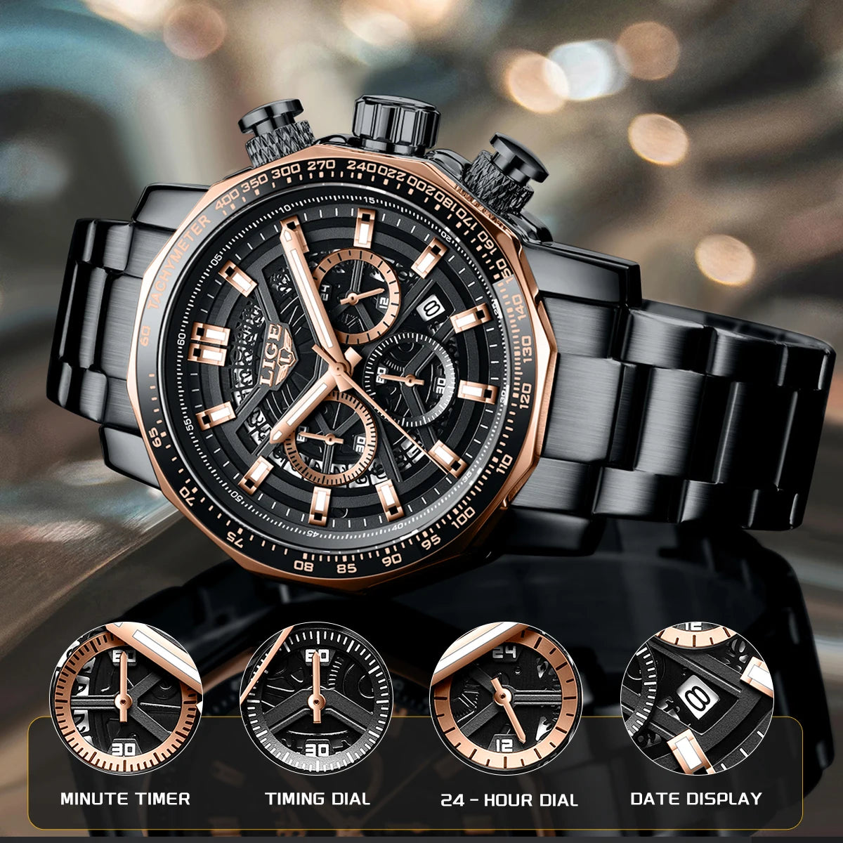 Imperial Noir Chronograph