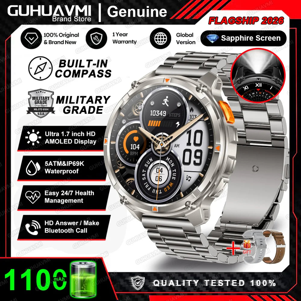 Smartwatch Dark Fenix T-Rex Ultra Militar GPS 1100mAh