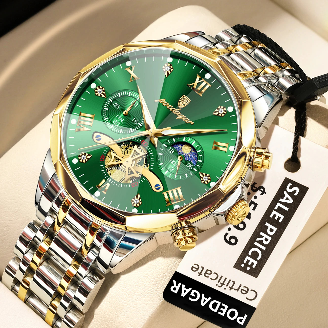 Dark Fenix Poedagar Royal Chronograph Watch