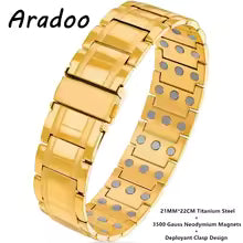 Pulseira Dourada TitanForce (Cópia)
