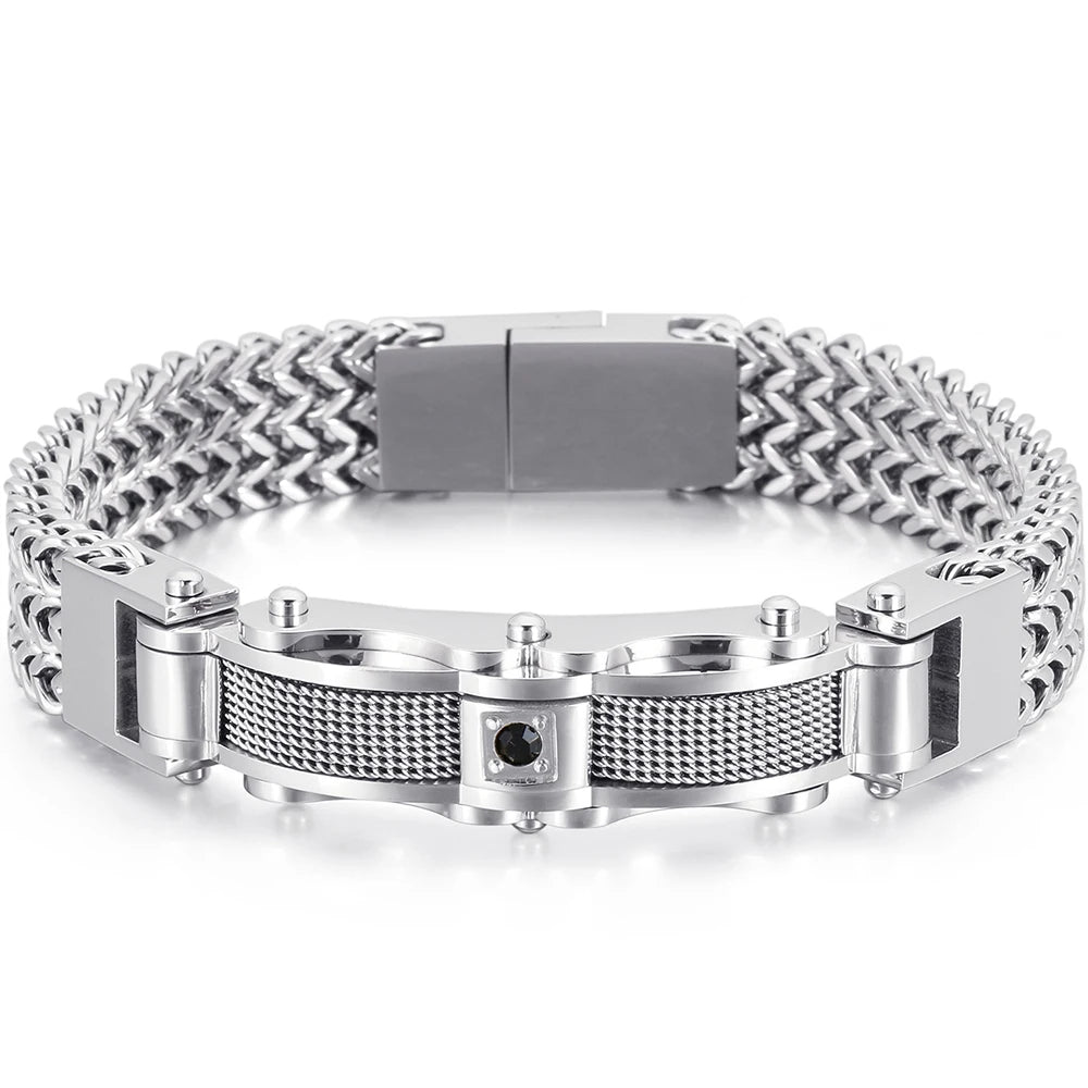 Pulseira Soberana Franco 12MM Ouro