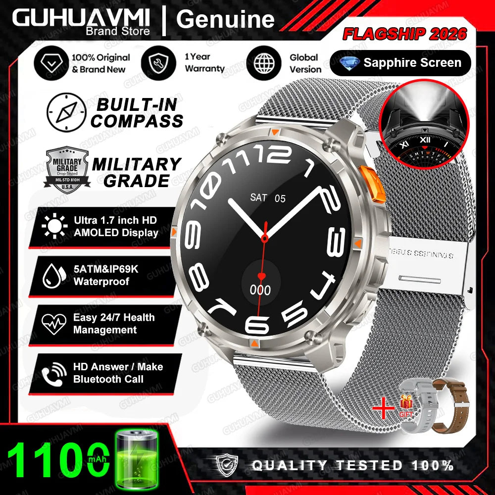 Smartwatch Dark Fenix T-Rex Ultra Militar GPS 1100mAh