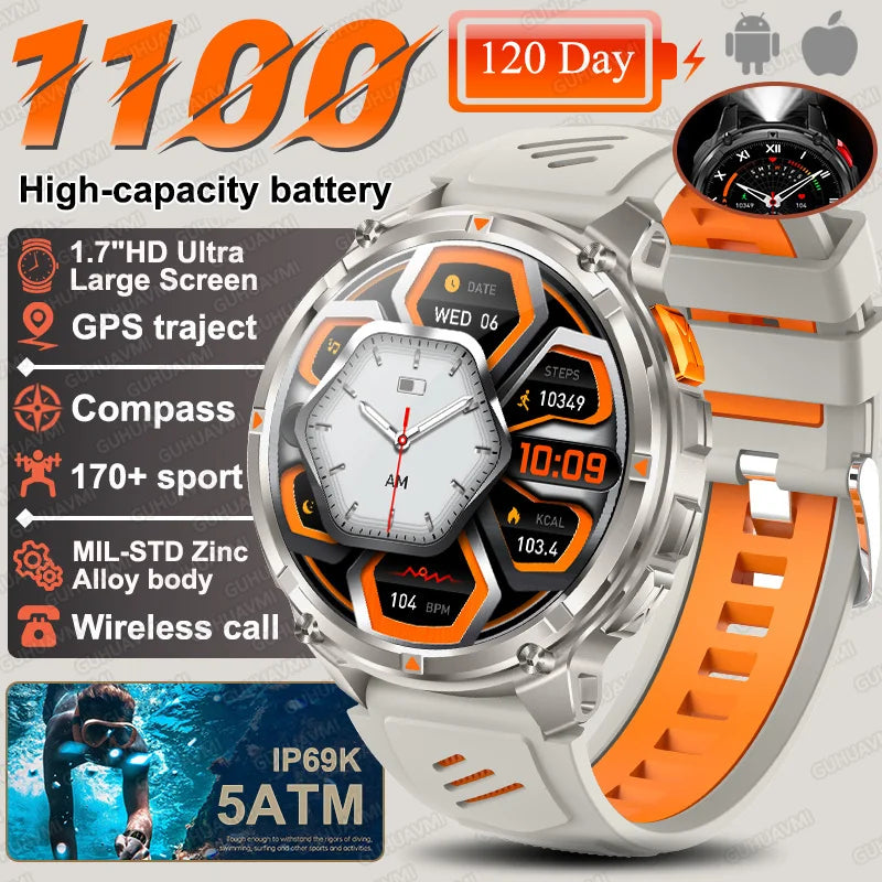 Smartwatch Militar Dark Fenix T-Rex 3 Pro Ultra GPS