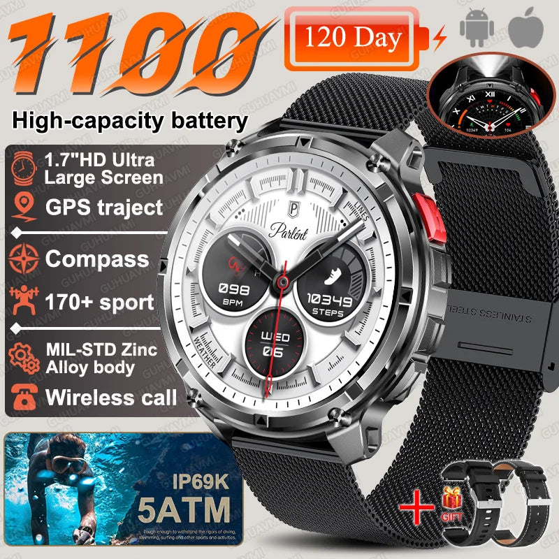 Smartwatch Militar Dark Fenix T-Rex 3 Pro Ultra GPS