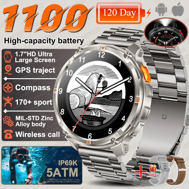 Smartwatch Militar Dark Fenix T-Rex 3 Pro Ultra GPS