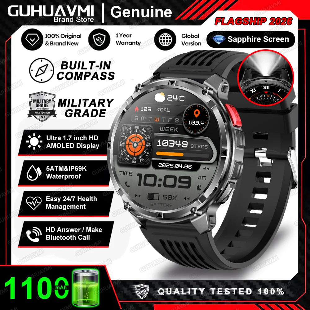 Smartwatch Dark Fenix T-Rex Ultra Militar GPS 1100mAh