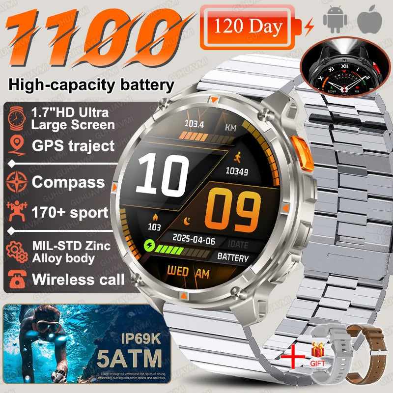 Smartwatch Militar Dark Fenix T-Rex 3 Pro Ultra GPS