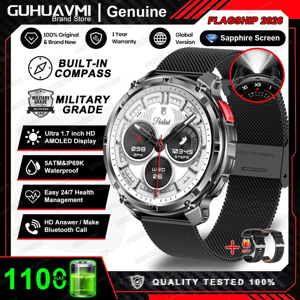 Smartwatch Dark Fenix T-Rex Ultra Militar GPS 1100mAh