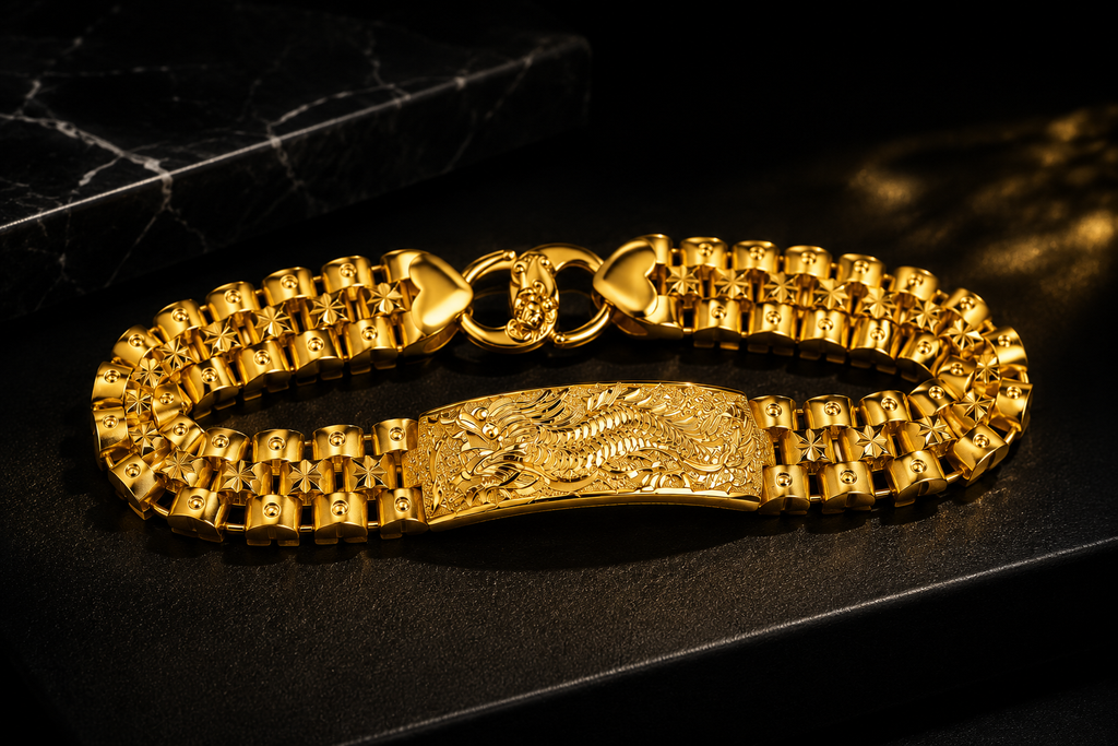 Bracelete Dragão Soberano